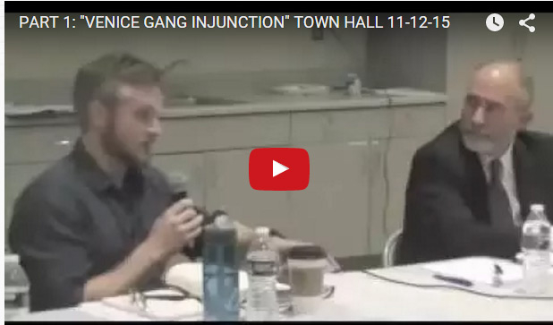 Venice< CA Injunction Townhall