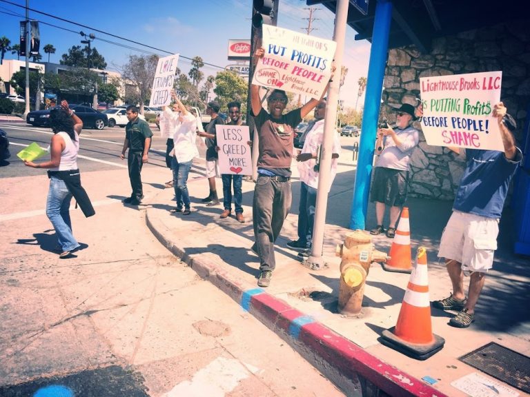 Venice, CA Gentrification Protest