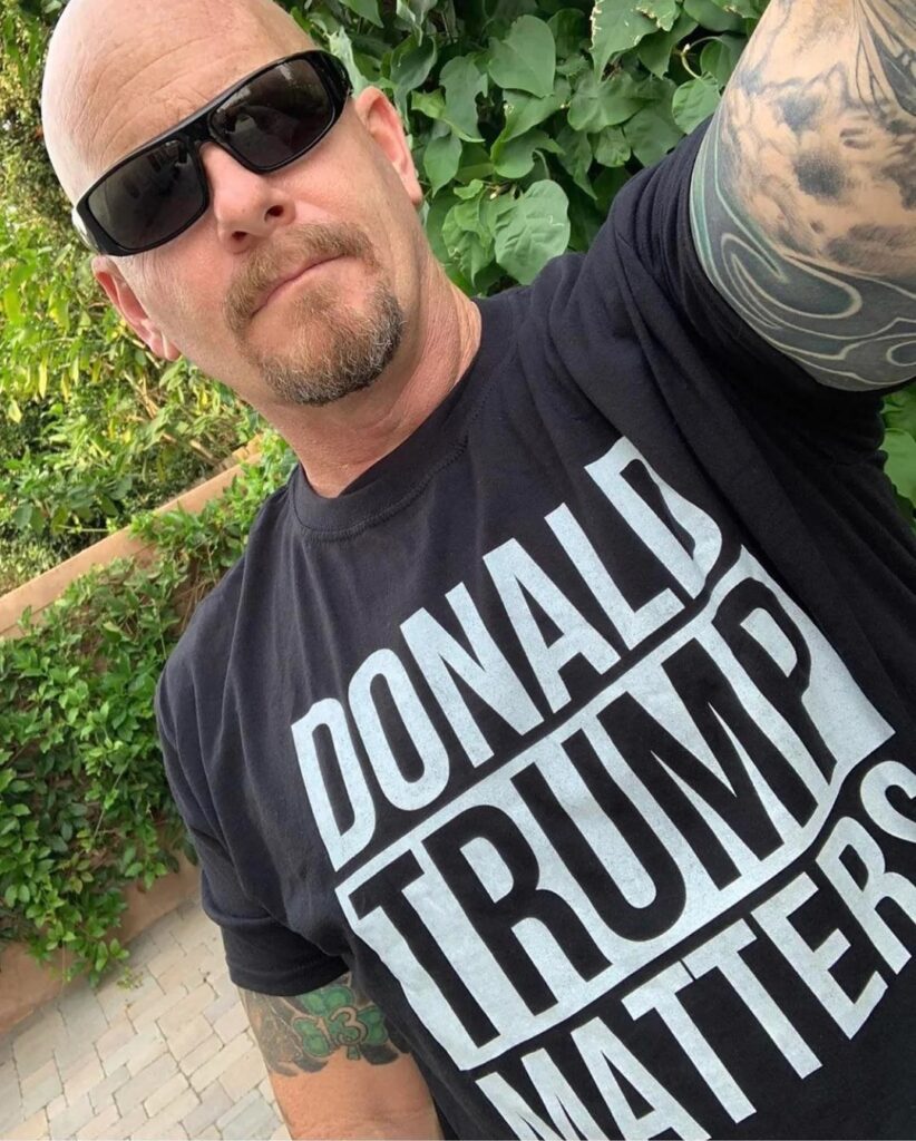 Jami Mcbride of the LAPPL Trump Supporting